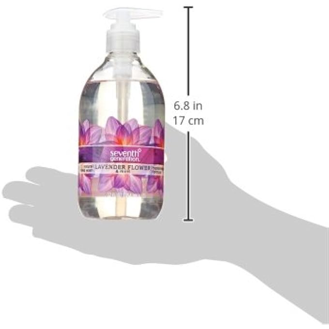 Seventh Generation HAND WASH, LAVENDER FLOWER & MINT, 12OZ - Image 5